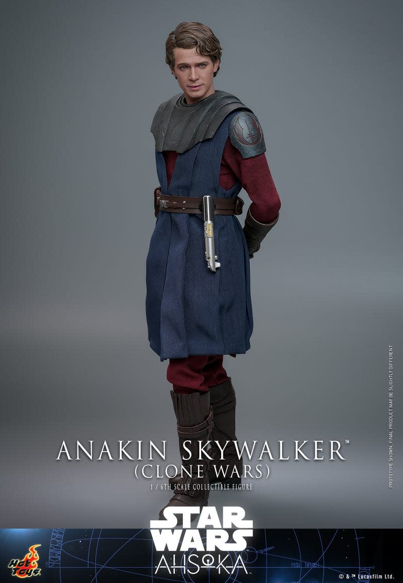 Image: <a class="link " href="https://www.toyark.com/2024/04/05/star-wars-ahsoka-clone-wars-era-anakin-skywalker-by-hot-toys-530517" rel="nofollow noopener" target="_blank" data-ylk="slk:Hot Toys/Toyark;elm:context_link;itc:0;sec:content-canvas">Hot Toys/Toyark</a>