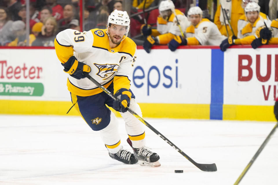 Nashville Predators captain Roman Josi made it clear that he wants an extension to stay with the franchise. (James Guillory-USA TODAY Sports)