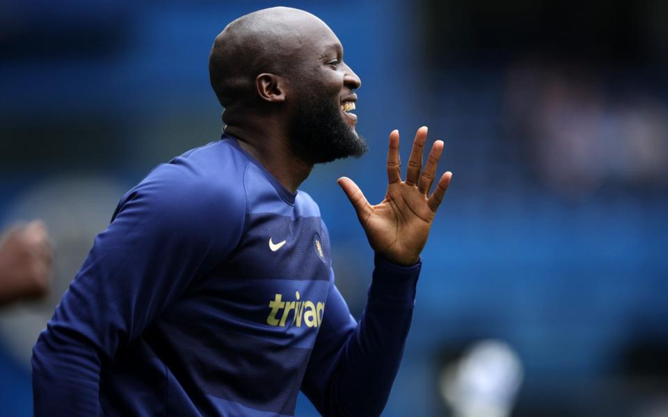 Romelu Lukaku of Chelsea warms up - Eddie Keogh/Getty Images