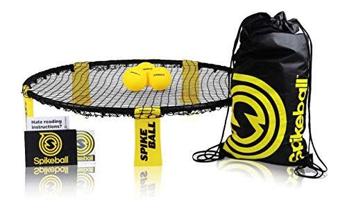 <p><strong>Spikeball</strong></p><p>amazon.com</p><p><strong>$59.99</strong></p><p><a href="https://www.amazon.com/dp/B002V7A7MQ?tag=syn-yahoo-20&ascsubtag=%5Bartid%7C10050.g.29775459%5Bsrc%7Cyahoo-us" rel="nofollow noopener" target="_blank" data-ylk="slk:Shop Now;elm:context_link;itc:0;sec:content-canvas" class="link ">Shop Now</a></p><p>You'll become "that house" with Spikeball in the back yard! Take it along on trips too in the easy-to-carry storage bag.</p>