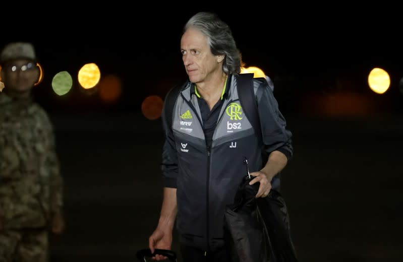 Copa Libertadores - Flamengo arrive in Lima