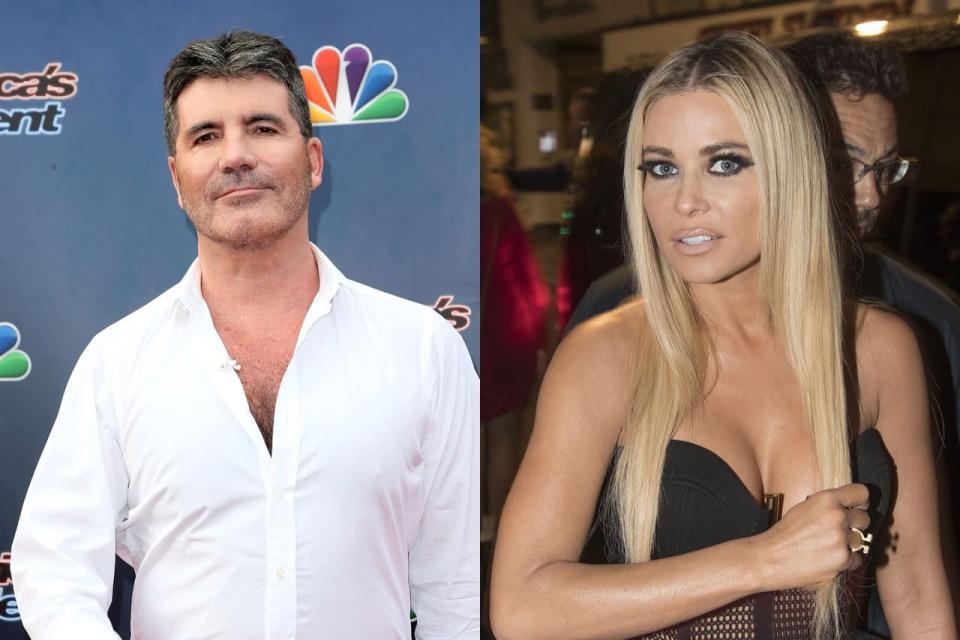 Simon Cowell und Carmen Electra