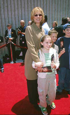 Christine Lahti and family at the Westwood premiere of 20th Century Fox's Star Wars: Episode I