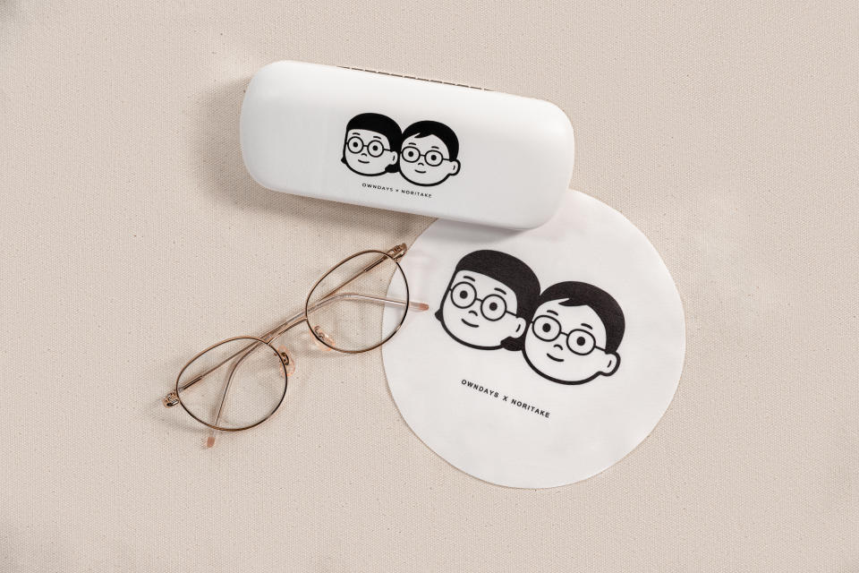 香港好去處｜OWNDAYS聯乘日本插畫家NORITAKE！必搶黑白風限量產品 消費送眼鏡盒、眼鏡布