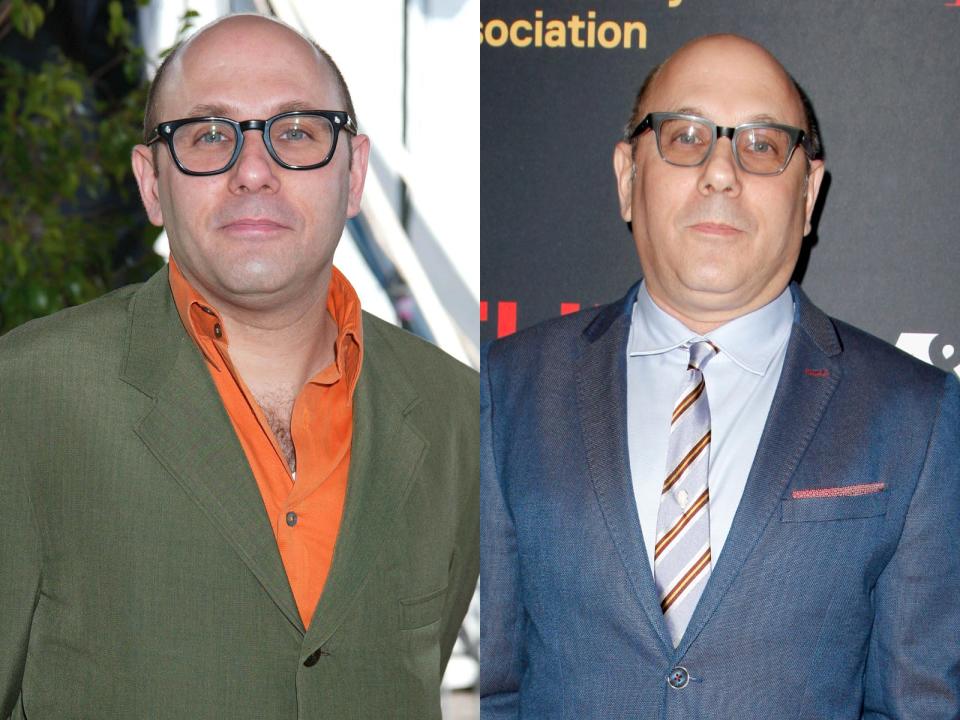 willie garson then and now