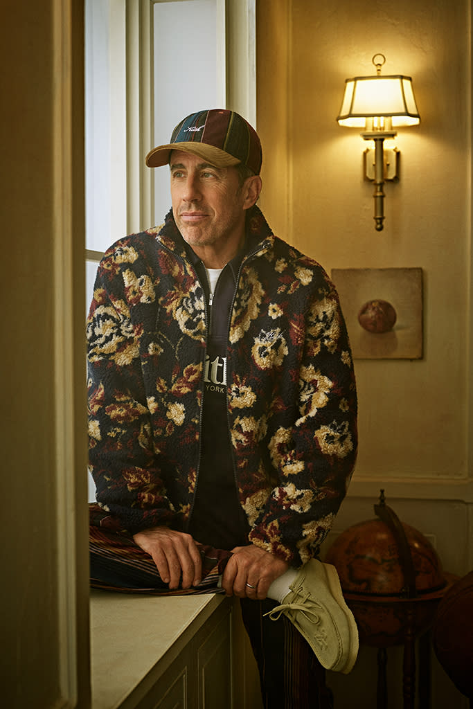 Jerry Seinfeld wearing selections from the Kith fall ’22 collection. - Credit: Courtesy of Kith