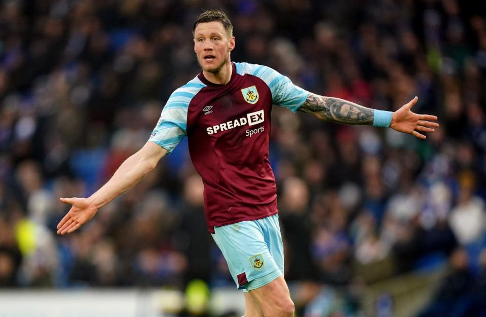 Wout Weghorst struggled to make an impact for Burnley (PA Wire)