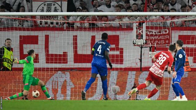 Freiburg 1-0 West Ham: Late VAR drama as West Ham beaten in Europa