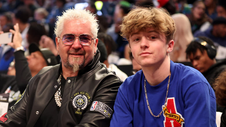 Guy and Ryder Fieri