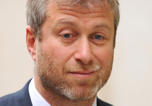 Roman Abramovich is sanctioned