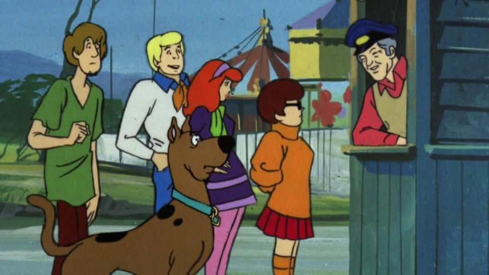 Dick Van Dyke in 'The New Scooby-Doo Movies'. (Credit: CBS)