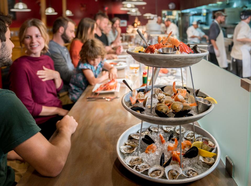 The Lobster Trap will offer a three-course menu during the 2024 Asheville Restaurant Week that includes cold water oysters and lobster rolls.