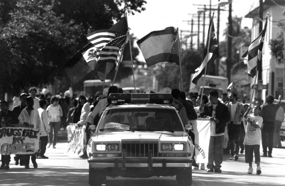 A march in Wynwood. Miami Herald File