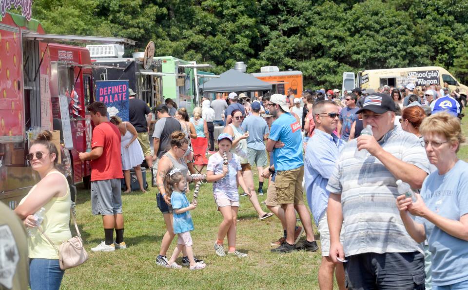 At least 4,000 people are expected at this year's Cape Cod Food Truck & Craft Beer Festival taking place on Saturday at the Cape Cod Fairgrounds.