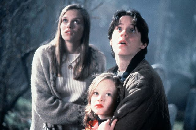 <p>Mary Evans/Ronald Grant/Everett</p> L-R: Vinessa Shaw, Thora Birch and Omri Katz in 'Hocus Pocus'