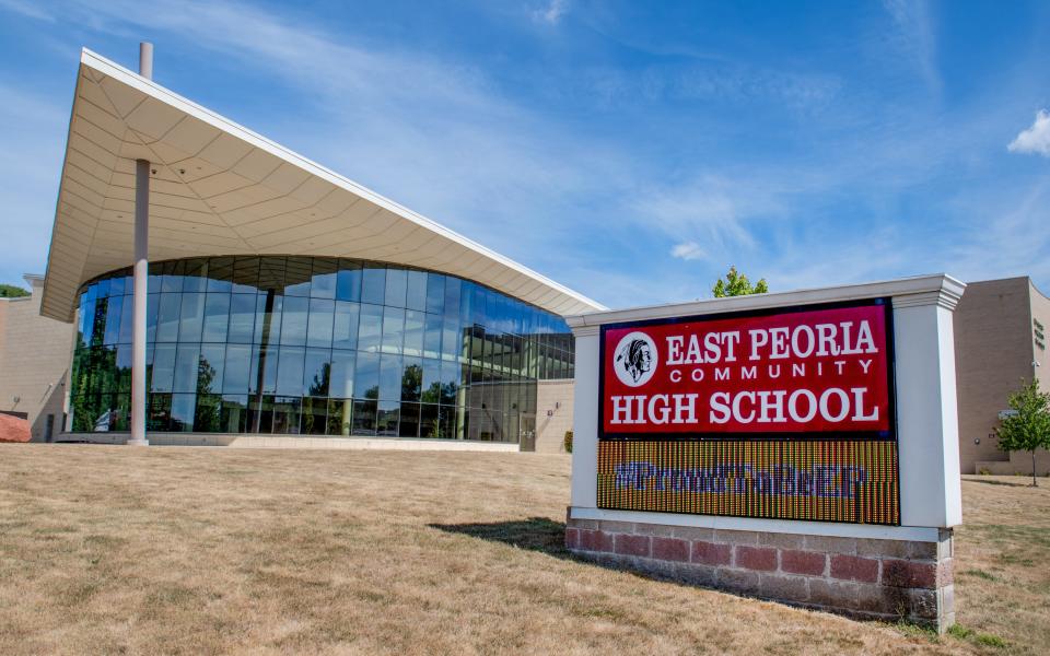 East Peoria Community High School, 1401 E. Washington St., East Peoria.