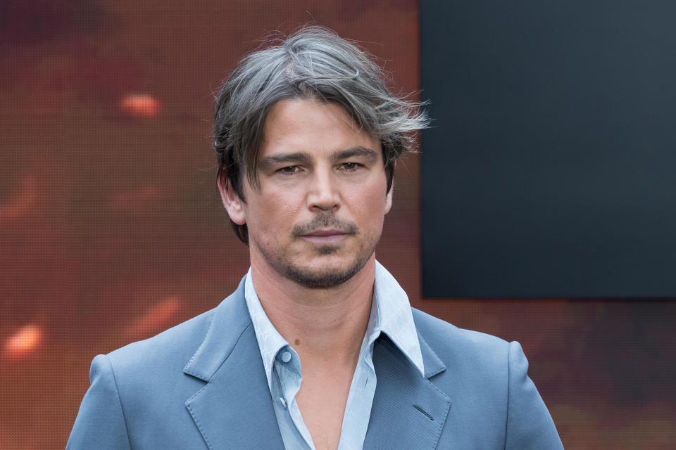 Josh Hartnett attends the UK premiere of 'Oppenheimer' at Odeon Luxe Leicester Square