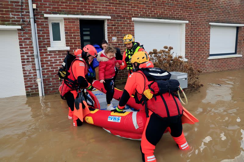 Northern France sees more floods to locals' despair