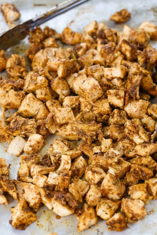 <p>Gal on a Mission</p><p>Copycat Chipotle chicken is even better than the original! It's so juicy and made with an incredible marinade that is simple, fast, and so tasty.</p><p><strong>Get the recipe: </strong><a href="https://www.galonamission.com/copycat-chipotle-chicken/" rel="nofollow noopener" target="_blank" data-ylk="slk:Copycat Chipotle Chicken;elm:context_link;itc:0;sec:content-canvas" class="link rapid-noclick-resp">Copycat Chipotle Chicken</a></p>