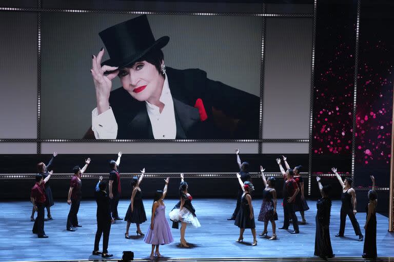 El homenaje a Chita Rivera durante la ceremonia