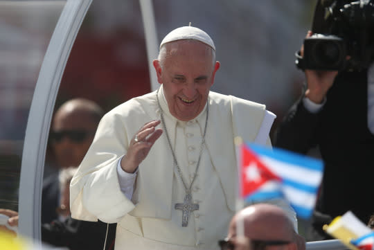 Pope Francis’s Cross Necklace