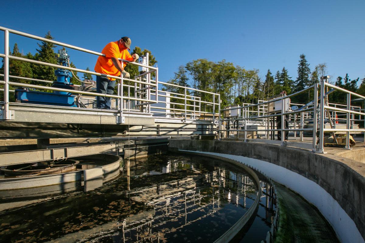 FILE PHOTO - The city of Bainbridge Island's Winslow Wastewater Treatment Plant