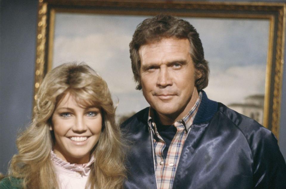 Lee Majors und Heather Locklear