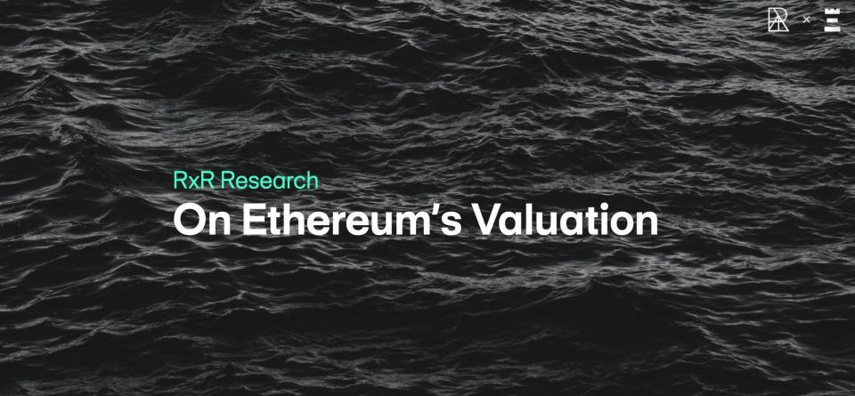 ¿La valoración de Ethereum está infravalorada?