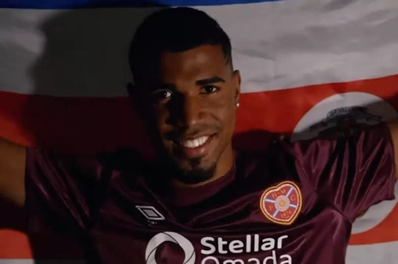 Gerald Taylor has joined Hearts