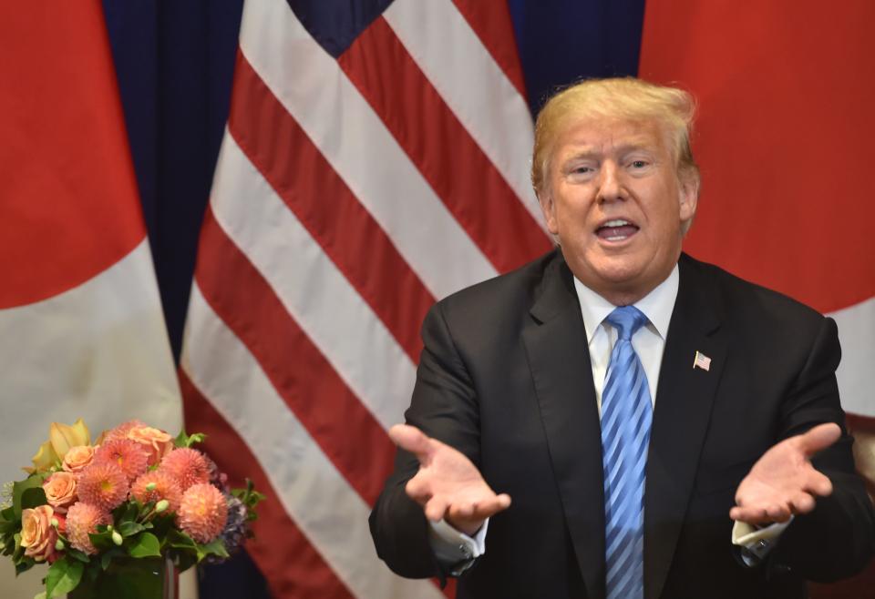 When questioned about how Jacinda felt about steel and aluminum tariffs placed on New Zealand by US President Trump, Jacinda revealed that she had a chance to talk to Donald about it the United Nations General Assembly Week. Photo: Getty Images