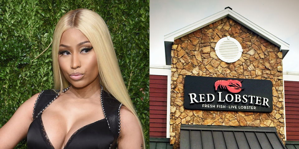 Nicki Minaj, Red Lobster Waitress