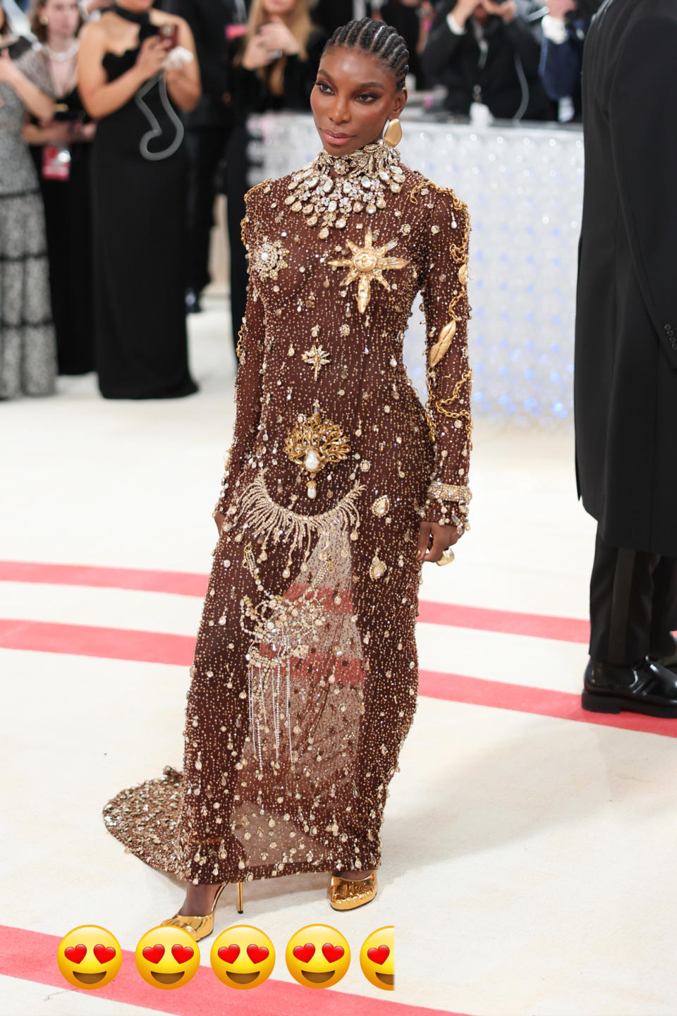 Michaela Coel in Schiaparelli