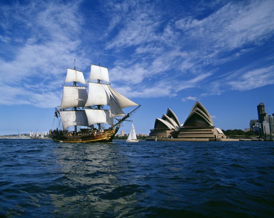 Ships near Sydney Harbour (Photo: Tourism Australia)
