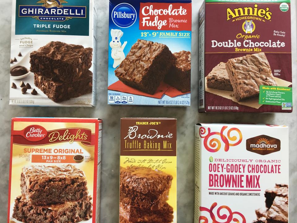 We Blind Tasted 6 Boxed Brownie Mixes and This Was the Unanimous Winner