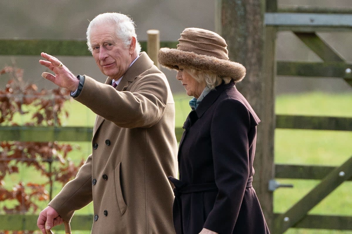 Buckingham Palace announced Charles has been diagnosed with a form of cancer (Hannah McKay/PA) (PA Wire)