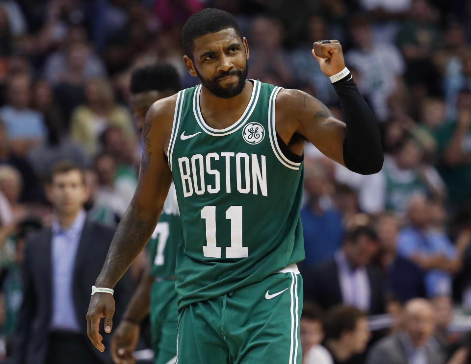 There was no stopping Kyrie Irving on Thursday. (AP Photo)