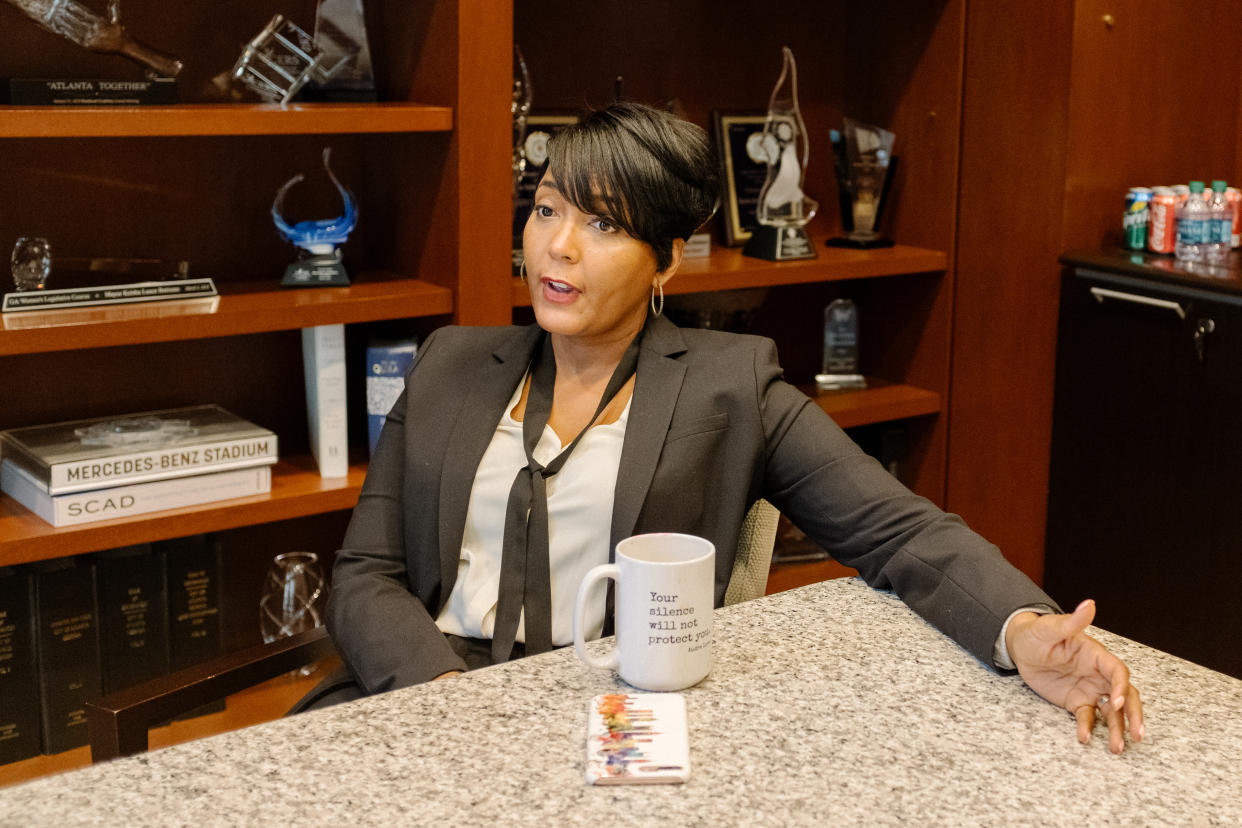 Atlanta Mayor Keisha Lance Bottoms. (Photo: Lynsey Weatherspoon for Yahoo News)