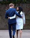 <p>During their engagement photoshoot at The Sunken Gardens at Kensington Palace, they couldn’t keep their eyes or hands off of one another!</p>