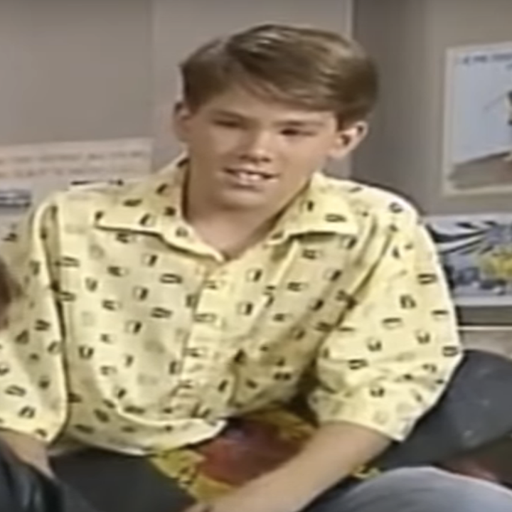 closeup of a teen Ryan in the show