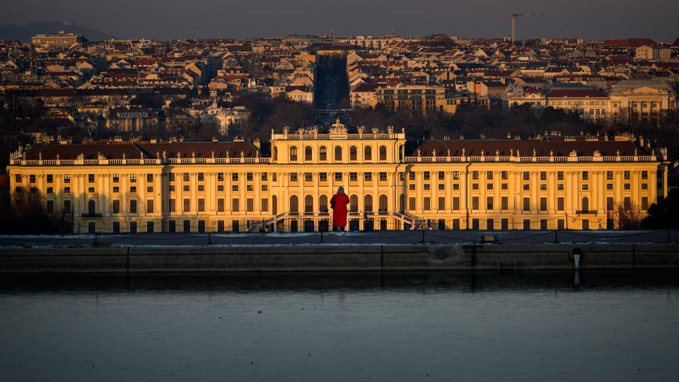 The Schoenbrunn palace