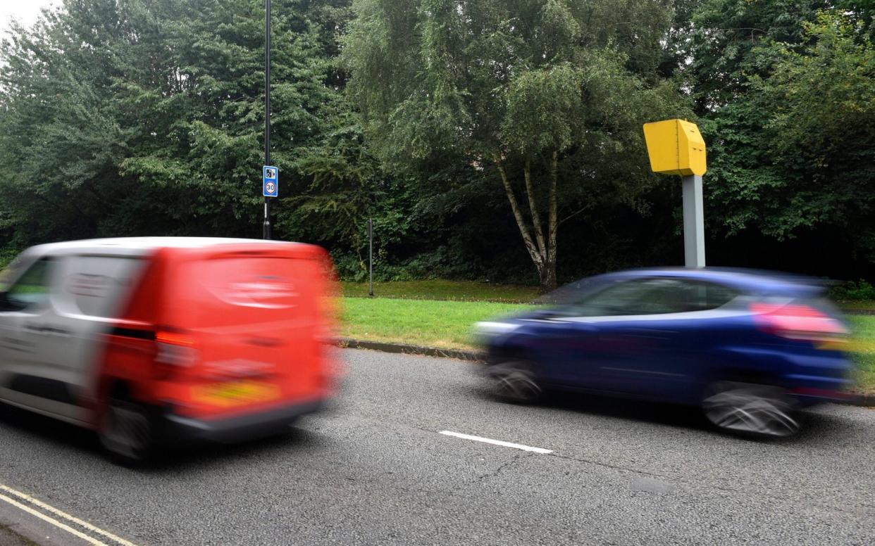 The camera on Maybray King Way in Southampton racked up nearly £5 million in fines - Ewan Galvin/Solent News & Photo Agency