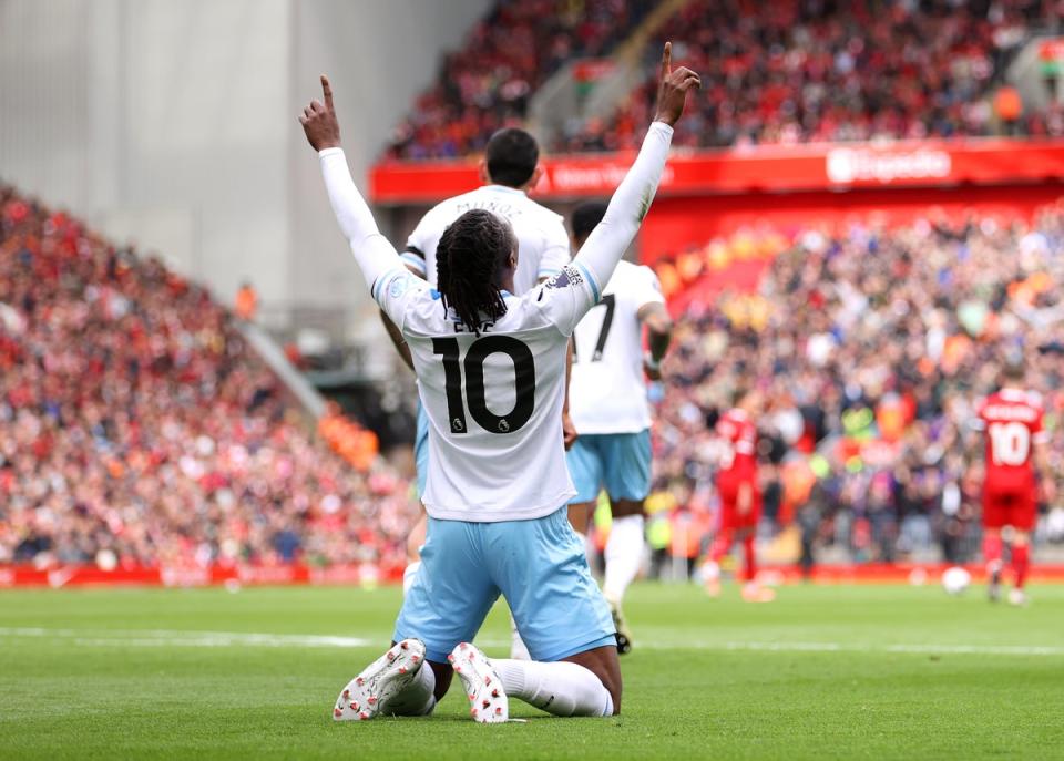 Eze scored in the first-half (Getty Images)