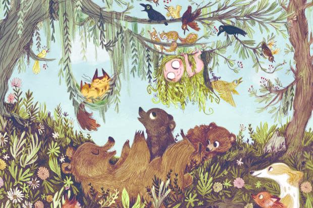 Illustration from WIld by Emily Hughes, one of the books featured in Picture This