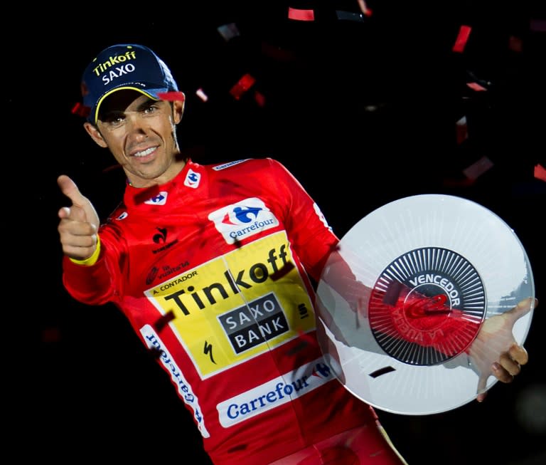 Spanish cyclist Alberto Contador is the the home favourite to win the Vuelta a Espana