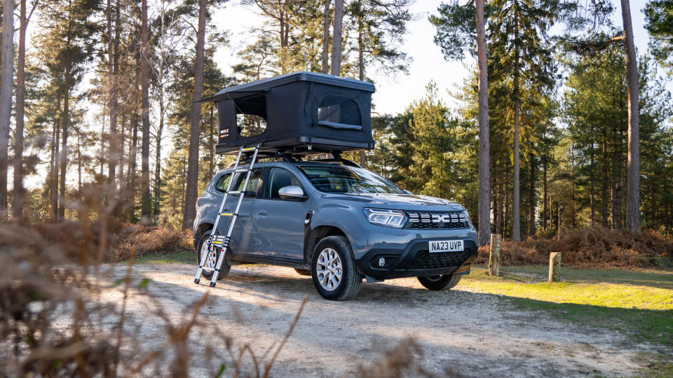 TentBox tents mounted on a car