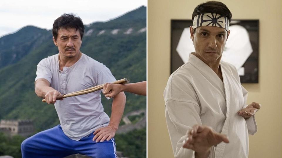 jackie chan ralph maccio new karate kid movie 2024