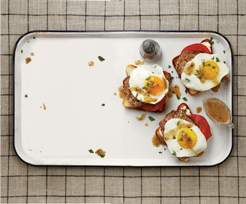 Open-Faced Meatloaf Sandwiches