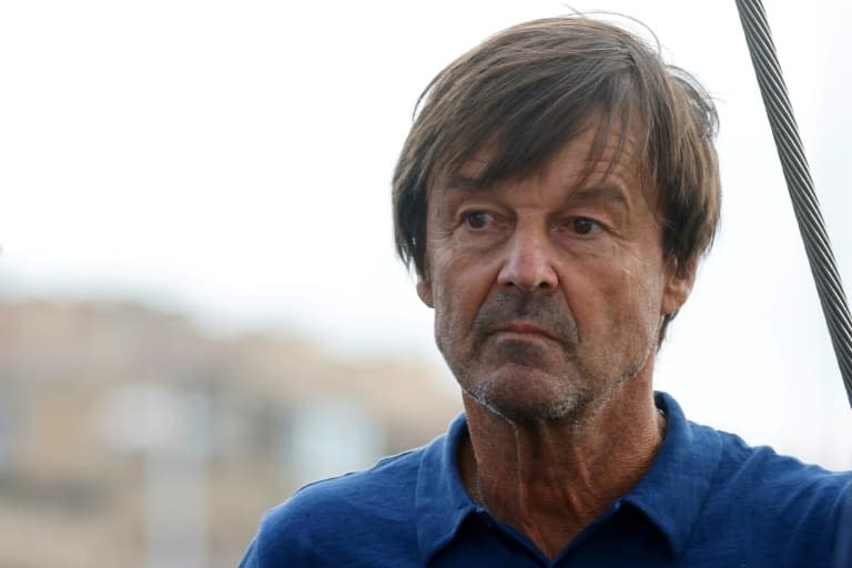 L'ancien ministre Nicolas Hulot, le 3 septembre 2021 à Marseille - Ludovic MARIN © 2019 AFP