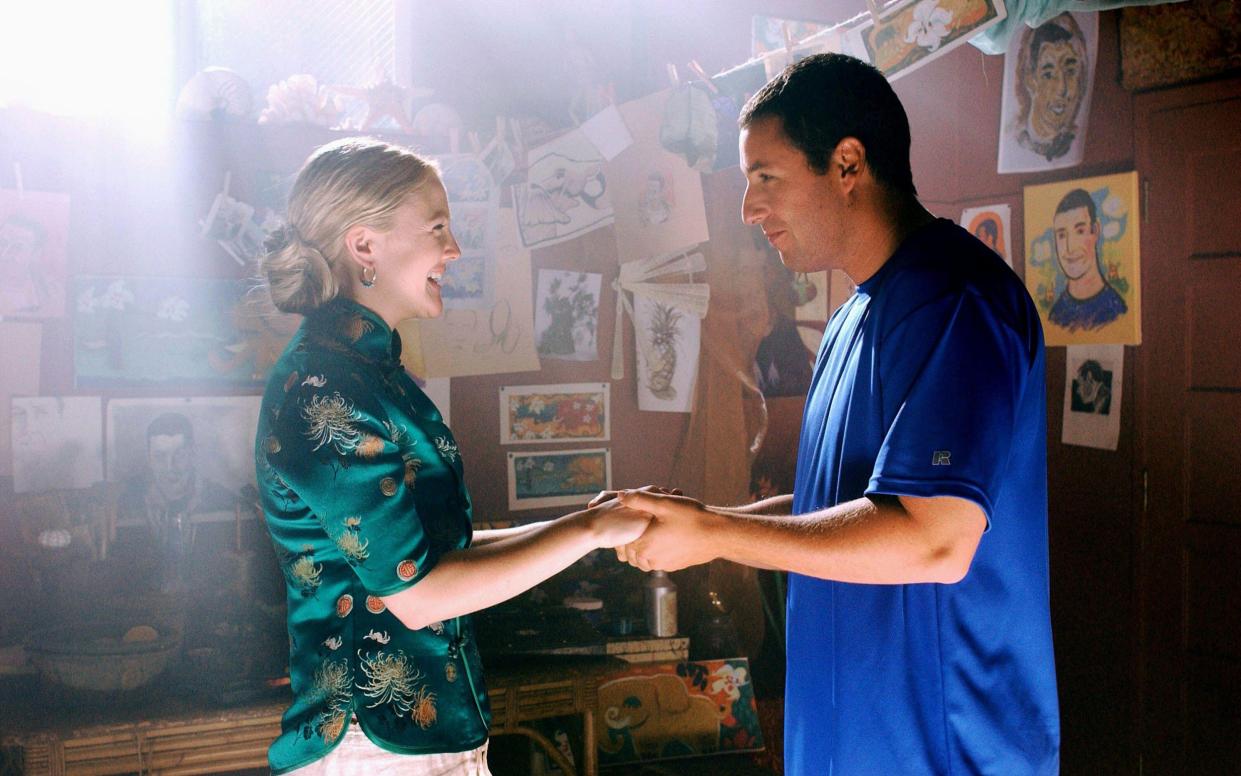 Drew Barrymore and Adam Sandler in 50 First Dates