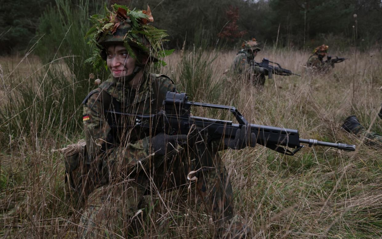 The Russian invasion of Ukraine has triggered a rethink of German defence policy